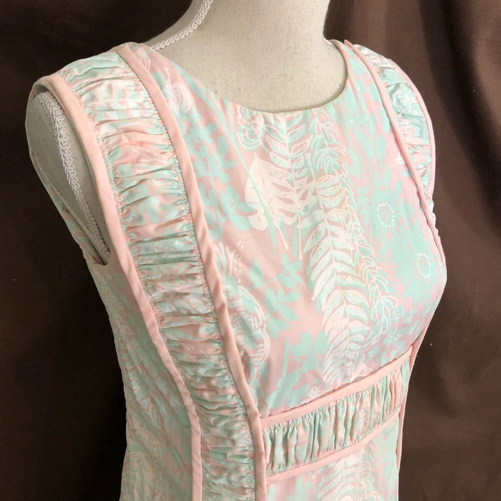Vintage Lilly Pulitzer "The Lilly" Maxi Dress S M - Picture 8 of 8